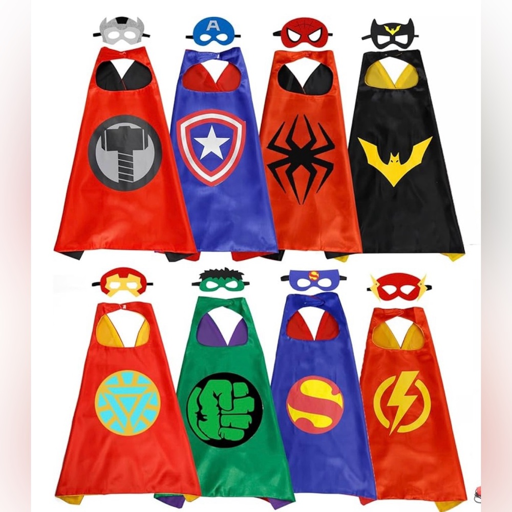 Superhero capes costume